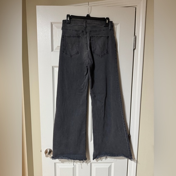 MOTHER The Tomcat Roller Fray Wide Leg Jeans Dancing in the Moonlight - Picture 3 of 3